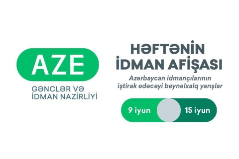 Beynəlxalq yarışlar üzrə HƏFTƏNİN İDMAN AFİŞASI