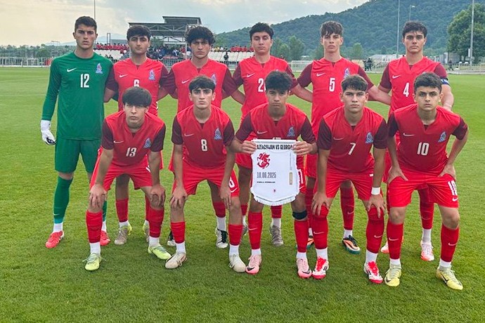 U-17 yığmamız Gürcüstanla heç-heçə oynayıb