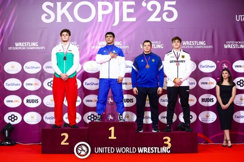 Yığmamız Avropa çempionatında 1 qızıl, 2 bürünc qazanıb - YENİLƏNİB/FOTO