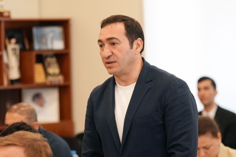Minister Farid Gayibov stresses federation cooperation in preparations for 6th Islamic Solidarity Games - PHOTO
