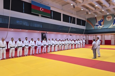 Cüdo hakimləri üçün növbəti praktiki seminar - FOTO