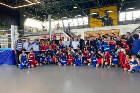 Lənkəranda Cənub Regional Boks Mərkəzinin açılışı olub - FOTO/VİDEO