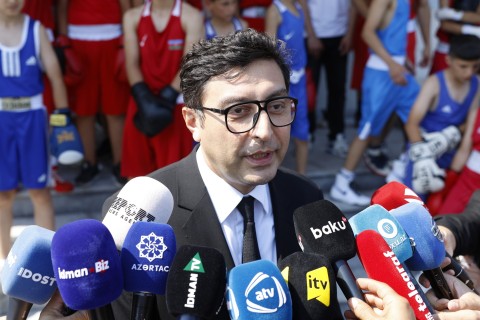 Fərid Qayıbov: "Təkcə boks deyil, digər idman növlərini də regionlarda inkişaf etdirmək istəyirik"