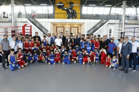 Lənkəranda Cənub Regional Boks Mərkəzinin açılışı olub - FOTO/VİDEO