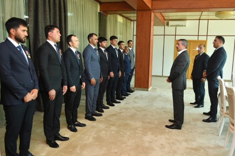 Azerbaijan’s national Chovgan team honored after winning European Championship – PHOTO