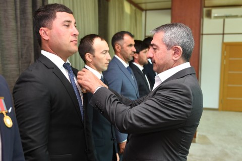 Avropa çempionu olan Azərbaycanın çövkən millisi mükafatlandırılıb - FOTO