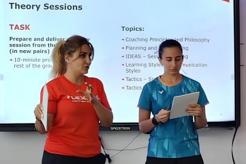 Badminton məşqçimiz Dubayda beynəlxalq kursda - FOTO