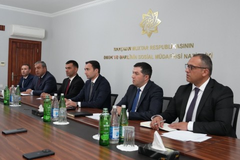 Milli Paralimpiya Komitəsinin rəhbərliyi Naxçıvanda rəsmi səfərdə - FOTO