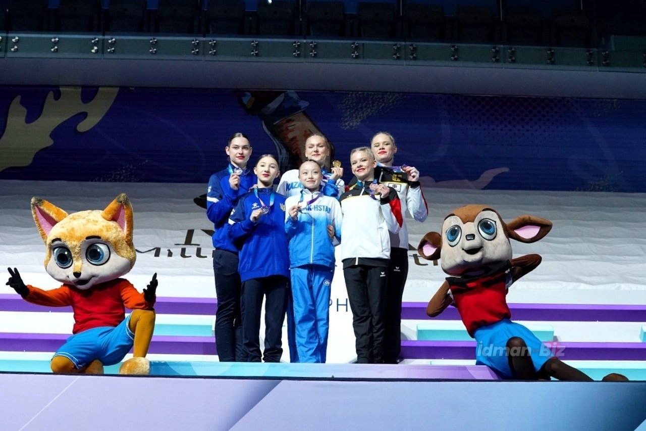 Bakıda keçirilən Dünya Kuboku: Gimnastlarımızdan qızıl medallar - FOTO