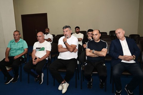 AFFA-da klub nümayəndələri ilə görüş keçirilib - FOTO