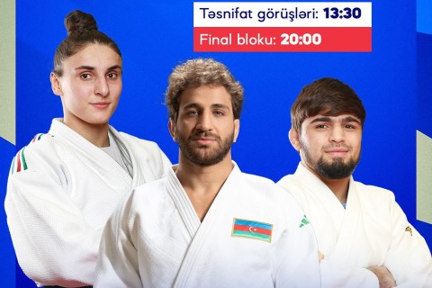 Dünya çempionatı: Hidayət Heydərov və daha 2 cüdoçumuz mübarizəyə başlayır