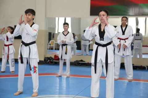 Taekvondo federasiyası dan imtahanı təşkil edib - FOTO