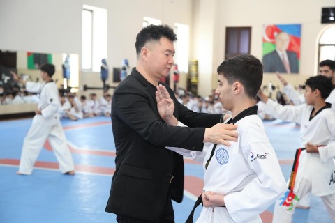 Taekvondo federasiyası dan imtahanı təşkil edib - FOTO