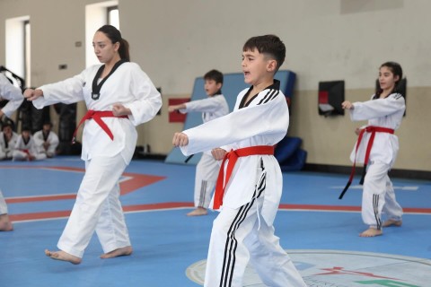 Taekvondo federasiyası dan imtahanı təşkil edib - FOTO