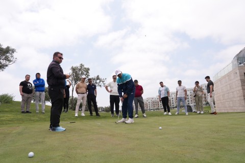 Dövlət qurumlarının əməkdaşları arasında qolf yarışı - FOTO