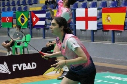 Badmintonçularımızdan Venesuelada 2 medal - FOTO