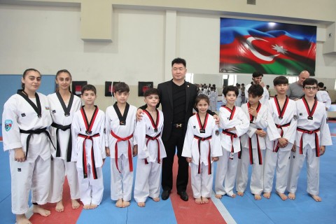 Taekvondo federasiyası dan imtahanı təşkil edib - FOTO