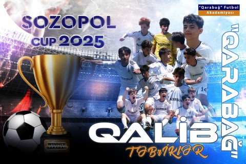 “Qarabağ” “Sozopol Cup 2025”in qalibi olub