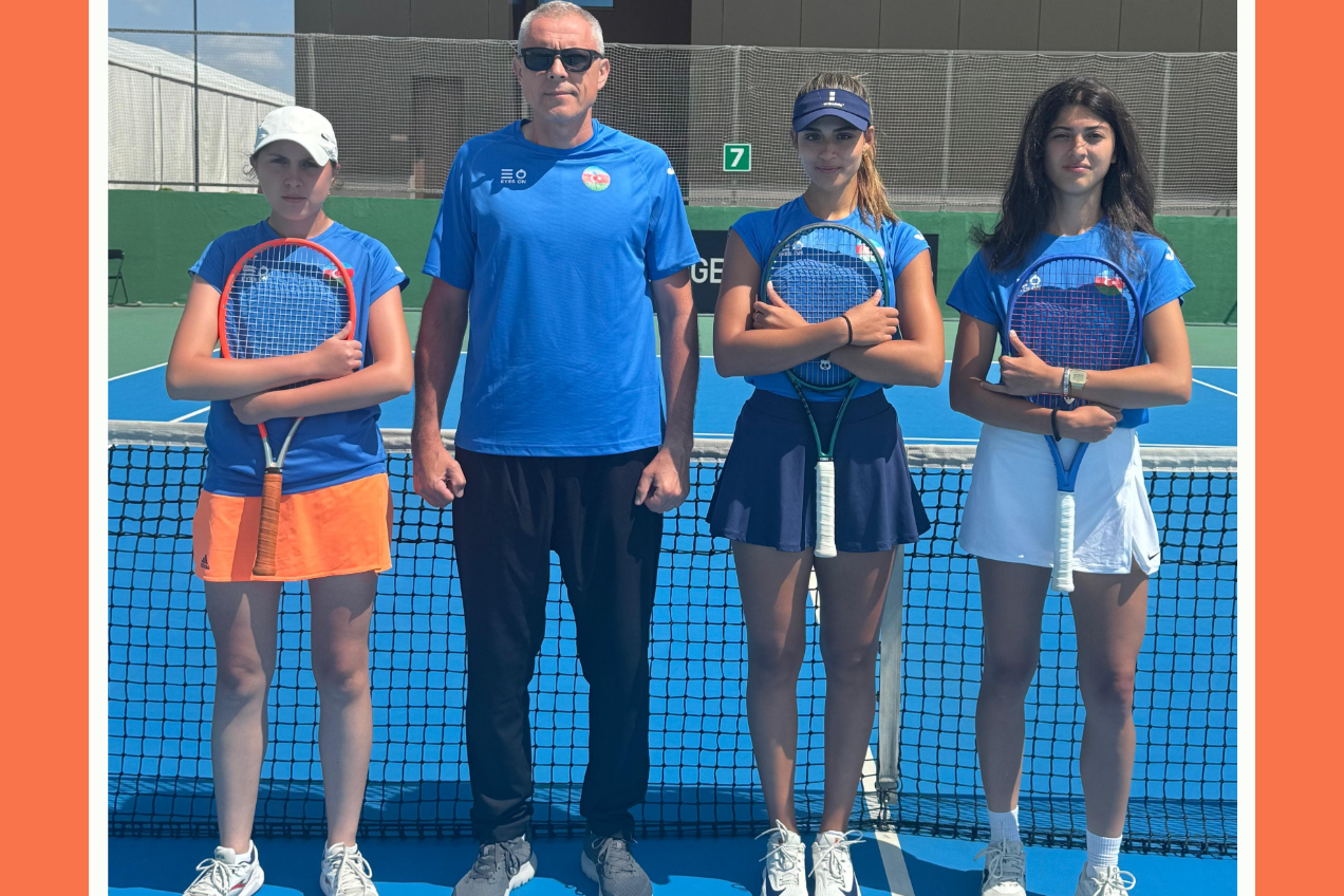 Tennisçilərimiz Moldovada Albaniya millisinə qalib gəlib - FOTO