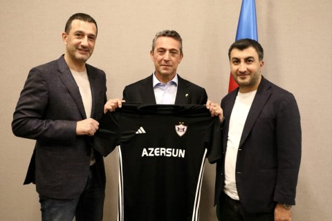 Ali Koç "Qarabağ"ın qonağı olub - FOTO