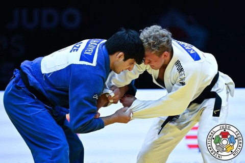 IJF: "Гаджиев прессинговал и заработал первую медаль чемпионата мира"