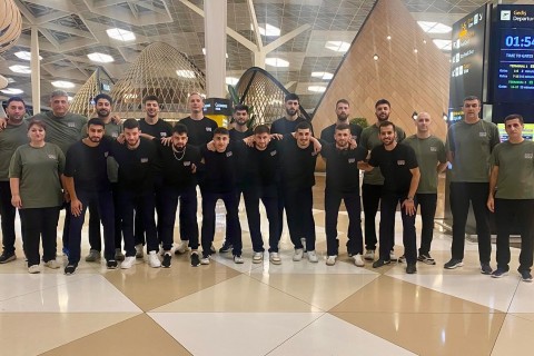 Voleybolçularımız Avstriya ilə oyun üçün Farer adalarına yollanıb