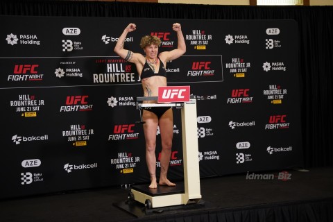 "UFC Baku Fight Night": Çəkiölçmə mərasimi - FOTO/VİDEO