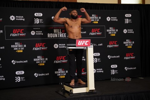 "UFC Baku Fight Night": Çəkiölçmə mərasimi - FOTO/VİDEO