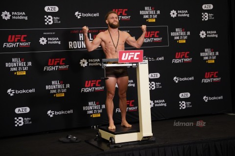 "UFC Baku Fight Night": Çəkiölçmə mərasimi - FOTO/VİDEO