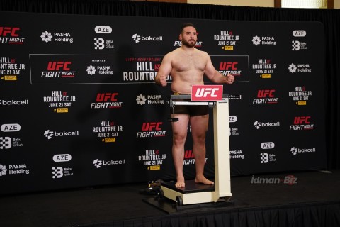 "UFC Baku Fight Night": Çəkiölçmə mərasimi - FOTO/VİDEO