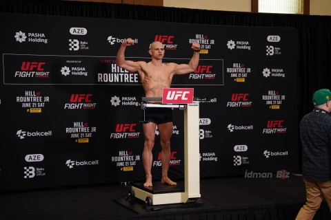 "UFC Baku Fight Night": Çəkiölçmə mərasimi - FOTO/VİDEO