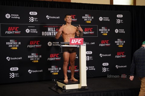 "UFC Baku Fight Night": Çəkiölçmə mərasimi - FOTO/VİDEO