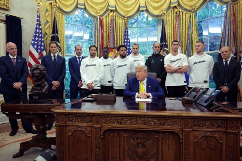Игрок "Ювентуса" о встрече с Трампом: "Стою и думаю: "Мужик, я просто хочу играть в футбол"