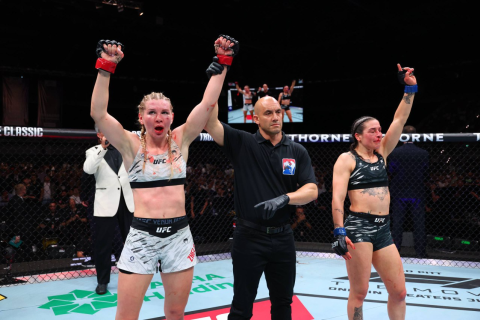 Bakıda UFC gecəsi: Taqir Ulanbekov və Klaudiya Siquladan qələbə - YENİLƏNİB/FOTO/VİDEO