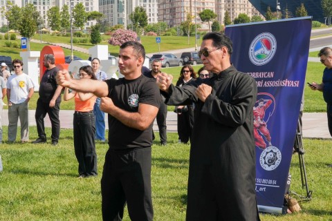 İp Manın tələbəsindən Bakıda seminar - FOTO