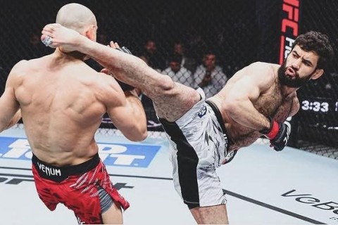 Bakıda UFC gecəsi: Sadıxov və Fiziyevdən qələbə, Musayev uduzub - YENİLƏNİB/FOTO/VİDEO