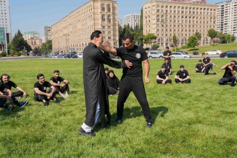İp Manın tələbəsindən Bakıda seminar - FOTO