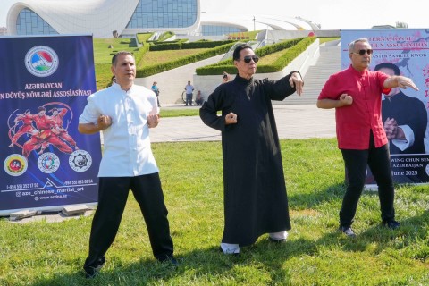 İp Manın tələbəsindən Bakıda seminar - FOTO