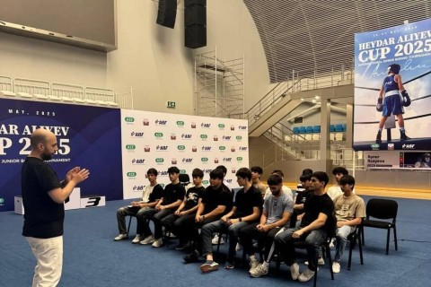 AMADA-dan gənc boksçular üçün maarifləndirici seminar - FOTO