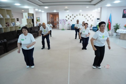 Жители дома престарелых готовятся к турниру Challenge, который пройдет в Баку - ФОТО