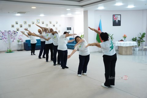 Жители дома престарелых готовятся к турниру Challenge, который пройдет в Баку - ФОТО
