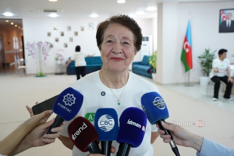 Жители дома престарелых готовятся к турниру Challenge, который пройдет в Баку - ФОТО