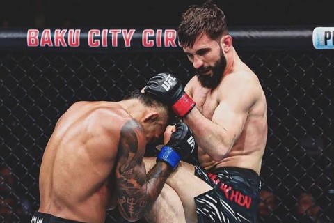 Bakıda UFC gecəsi: Nazimdən nokautla qələbə, Tofiq uduzub - YENİLƏNİR/FOTO/CANLI