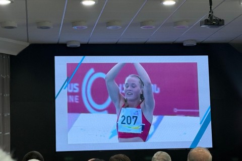 Beynəlxalq Olimpiya Günü münasibətilə tədbir keçirilib - FOTO