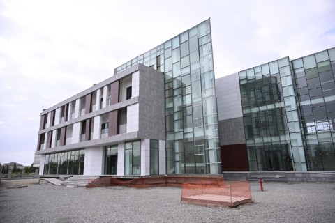 President Ilham Aliyev inspected construction progress of Yevlakh Olympic Sports Complex - PHOTO