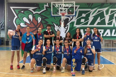 Basketbol millimiz beynəlxalq turnirin qalibi olub - FOTO