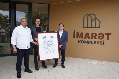 “Qarabağ” çempionluq kuboku ilə “İmarət” stadionunda - FOTO