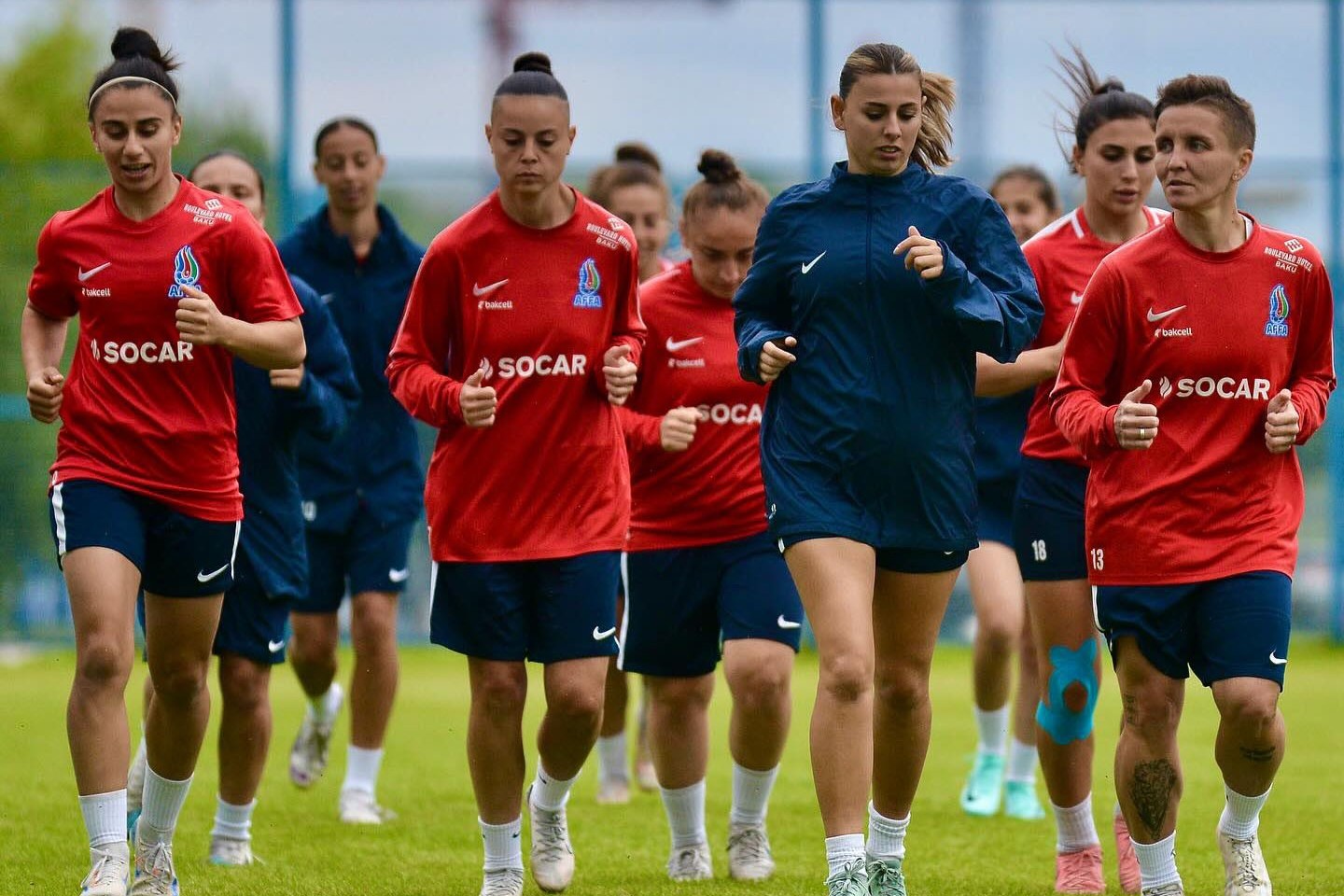 Azerbaijani national team is preparing for the match with Belarus - PHOTO