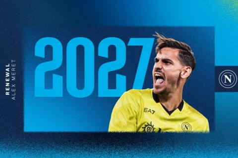Aleks Meret daha iki il "Napoli"də