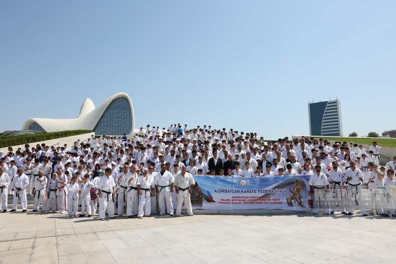 Bakıda kontakt karate üslubları üzrə yay seminarı - FOTO